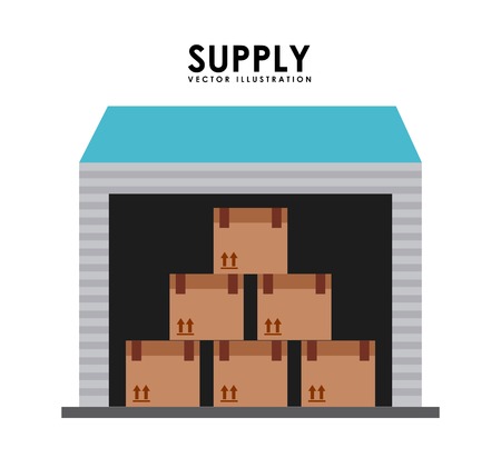 supply graphic design , vector illustrationのイラスト素材