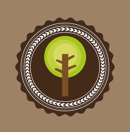 tree graphic design , vector illustrationのイラスト素材