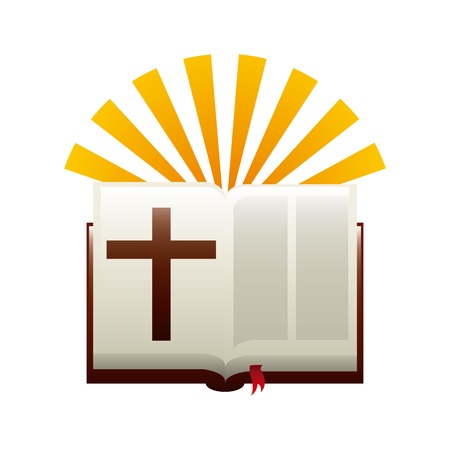 holy bible graphic design , vector illustrationのイラスト素材