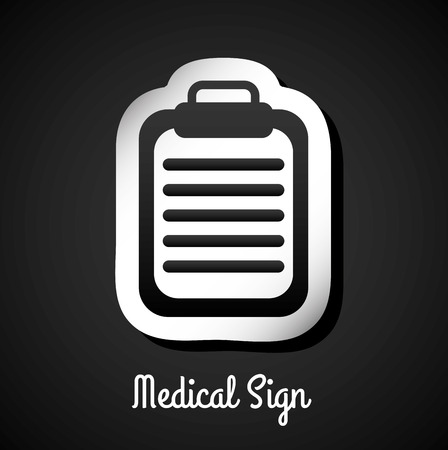medical sign graphic design , vector illustrationのイラスト素材