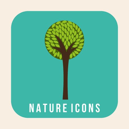 nature design , vector illustrationのイラスト素材