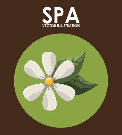 spa center design , vector illustrationのイラスト素材