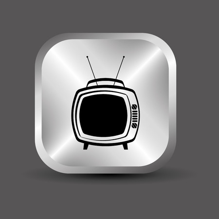 tv design , vector illustrationのイラスト素材