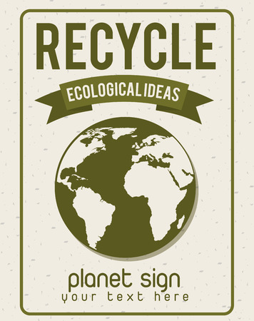 eco design , vector illustrationのイラスト素材