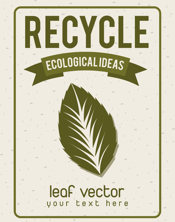 eco design , vector illustrationのイラスト素材