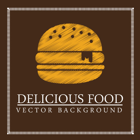 food menu  design , vector illustrationのイラスト素材