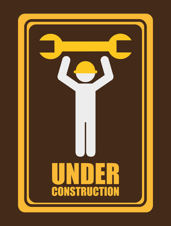 construction design , vector illustrationのイラスト素材