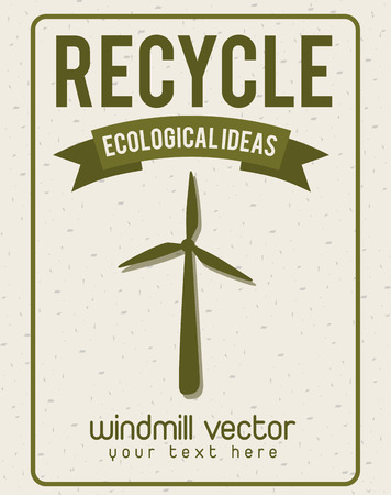 eco design , vector illustrationのイラスト素材