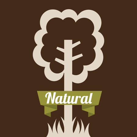 natural  design , vector illustrationのイラスト素材