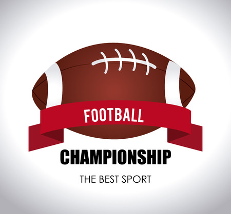 Sports design over white background, vector illustrationのイラスト素材