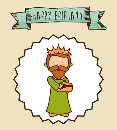 epiphany design , vector illustrationのイラスト素材
