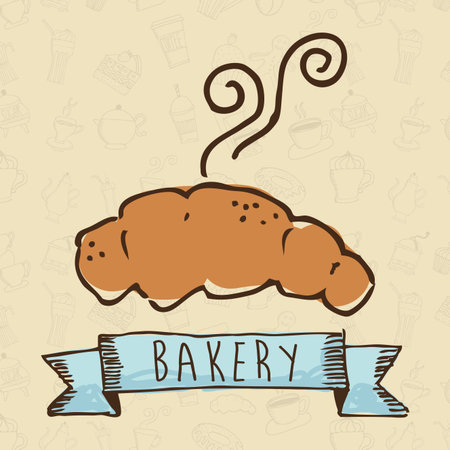 bakery design , vector illustrationのイラスト素材