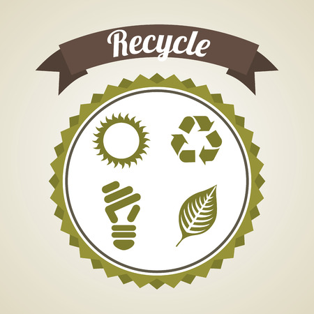 eco design, vector illustrationのイラスト素材