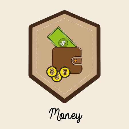money design, vector illustrationのイラスト素材
