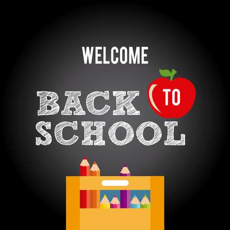 school design , vector illustrationのイラスト素材