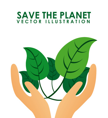 eco  design , vector illustrationのイラスト素材
