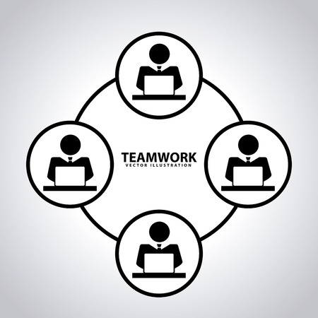 teamwork  design , vector illustrationのイラスト素材