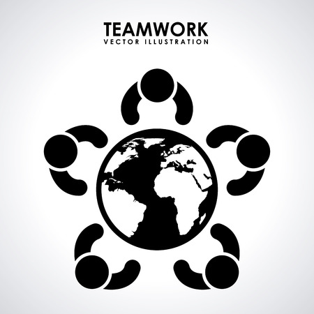 teamwork  design , vector illustrationのイラスト素材