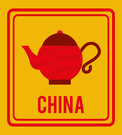 china design, vector illustrationのイラスト素材
