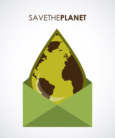 eco  design , vector illustrationのイラスト素材