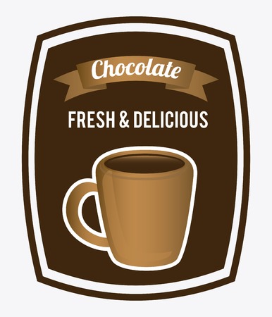 chocolate designのイラスト素材