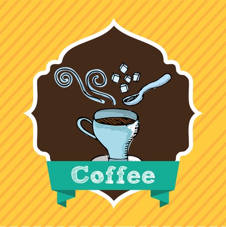 coffee designのイラスト素材