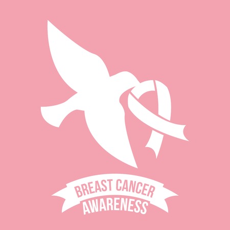 breast cancer designのイラスト素材