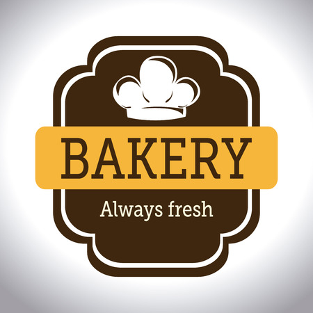 Bakery design over white background, vector illustration.のイラスト素材