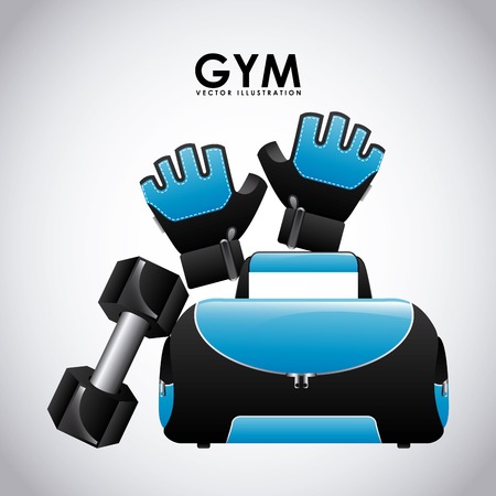 gym designのイラスト素材