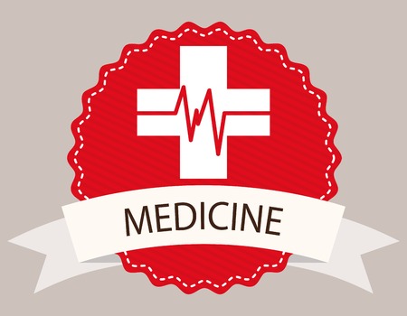 medical design , vector illustrationのイラスト素材