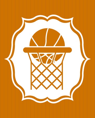 basketball designのイラスト素材