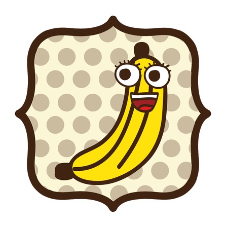 fruit cute designのイラスト素材