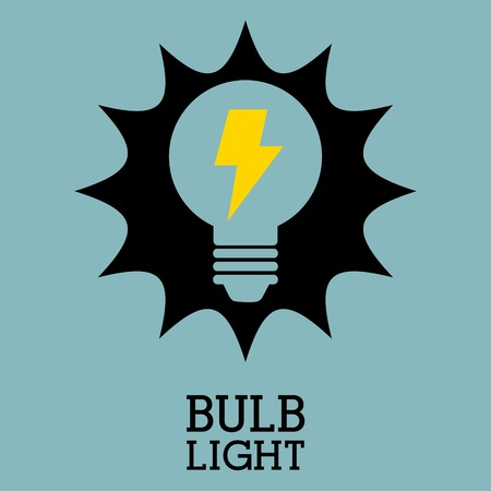 bulb iconのイラスト素材