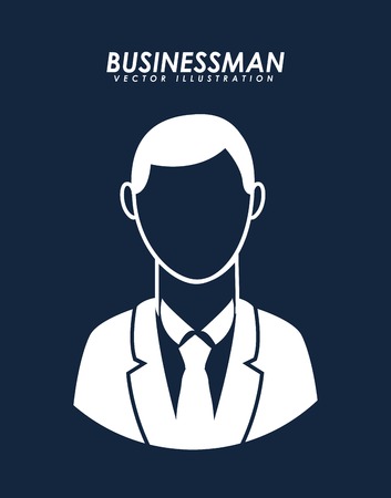 businessman avatar design, vector illustration eps10 graphicのイラスト素材