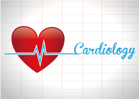 Medical design over white background, vector illustration.のイラスト素材