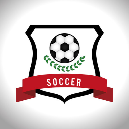 Sports design over white background, vector illustration.のイラスト素材