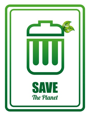 eco labelのイラスト素材