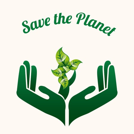 eco labelのイラスト素材