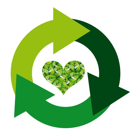 eco labelのイラスト素材