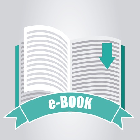 electronic book designのイラスト素材