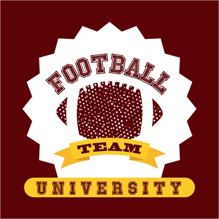 american football design, vector illustration eps10 graphicのイラスト素材