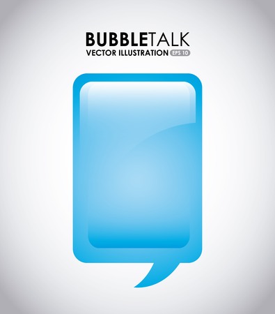 bubble talk design, vector illustration eps10 graphicのイラスト素材