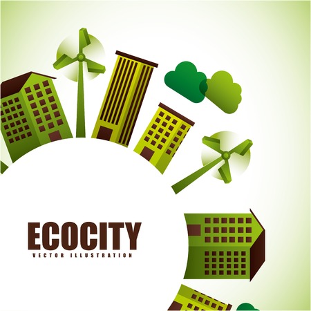 ecology design, vector illustration eps10 graphicのイラスト素材