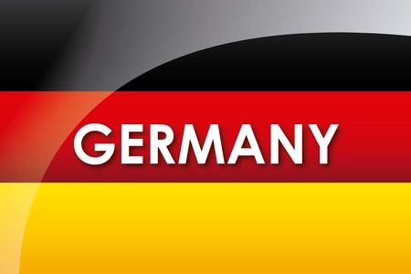 germany flag design, vector illustration eps10 graphicのイラスト素材