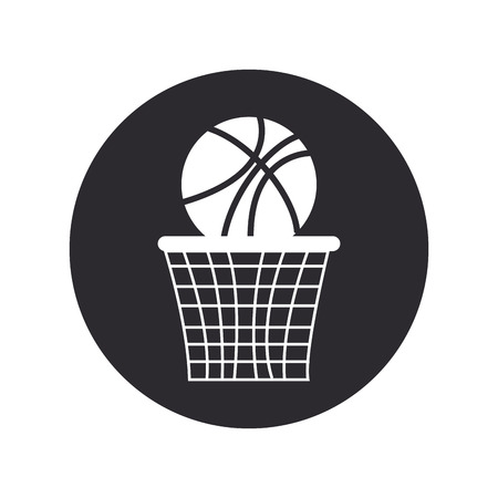 Basketball design  over white background, vector illustration.のイラスト素材
