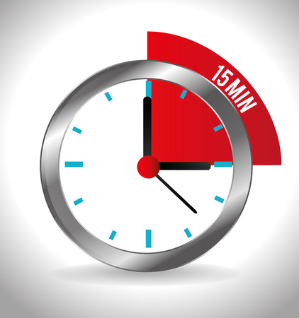 Time design over white background, vector illustration.のイラスト素材