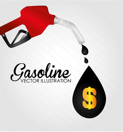 Fuel design over white background,vector illustration.のイラスト素材