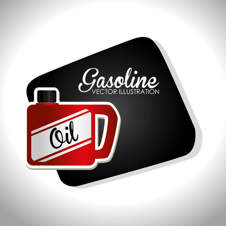 Fuel design over white background,vector illustration.のイラスト素材