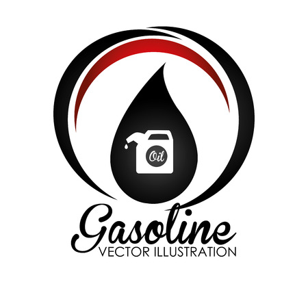 Fuel design over white background,vector illustration.のイラスト素材