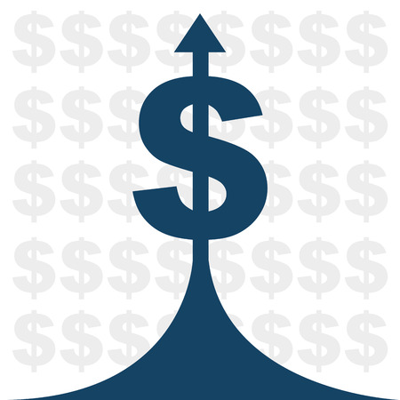 Money design over white background,vector illustration.のイラスト素材